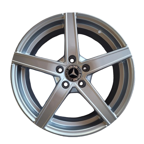 Cerchi in lega Mercedes Classe A-B 18 ELITE WHEELS EW12 Jazzy Crystal Silver