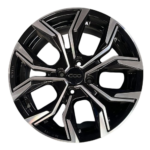 Cerchi Fiat 500 17 ELITE WHEELS EJ12 Vigor Nero Diamantato